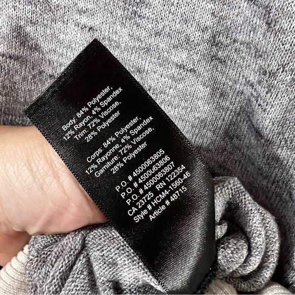 Wilfred Aritzia Heather Galaxy Berri Long Sleeve Sweater Size XXS - Picture 9 of 10